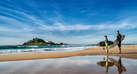 Entdecken Sie die fantastischen Surferstrände an der Südküste von NSW