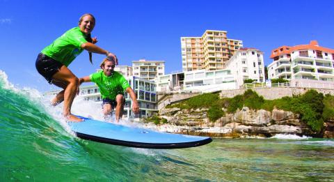 Surfschule Lets Go Surfing in Bondi