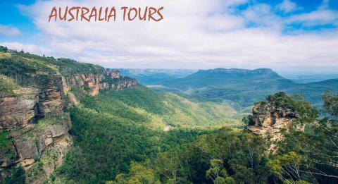 Blue Mountains scenery, NSW Australia Blue Mountains scenery, NSW Australia