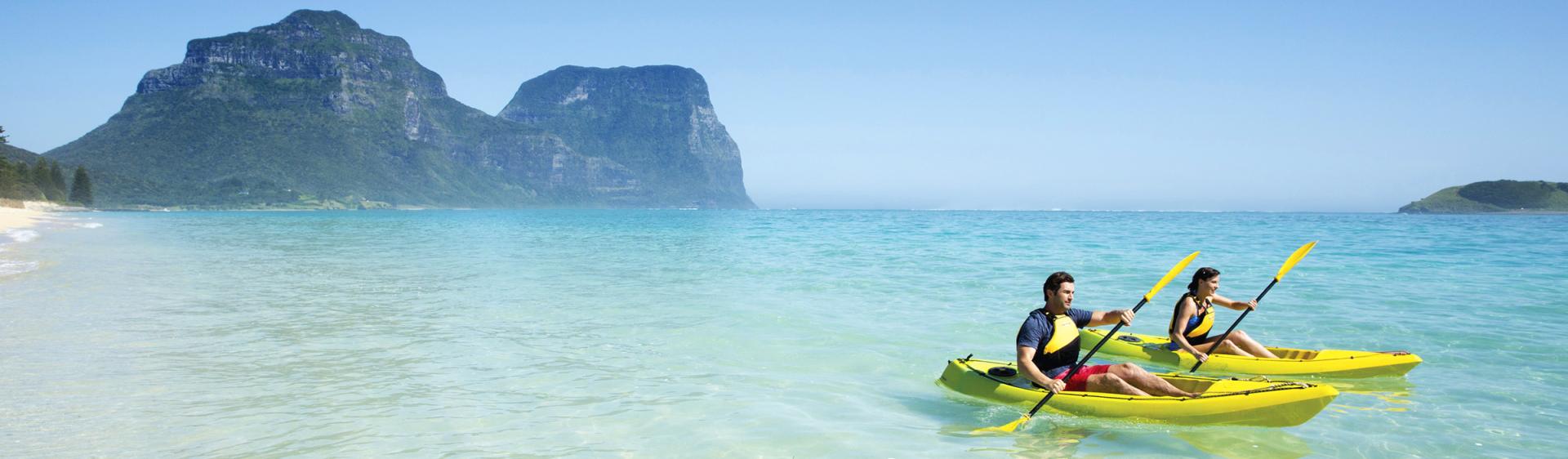 Kajakfahren, Lord Howe Island