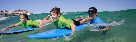 Lernen Sie surfen, Bondi