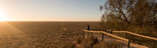 Mungo Aussichtspunkt im National Park, Outback NSW