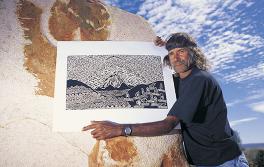 Eingeborener Künstler, Outback NSW