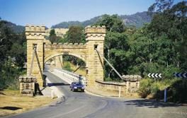 Die historische Hampden Bridge, Kangaroo Valley